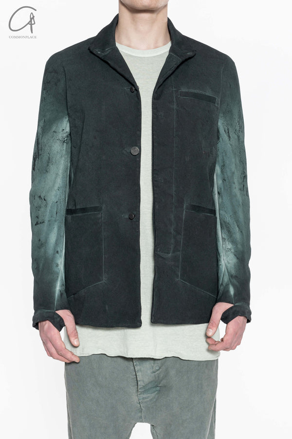 Boris Bidjan Saberi suit SUIT5 FET10004-HZ seaweed